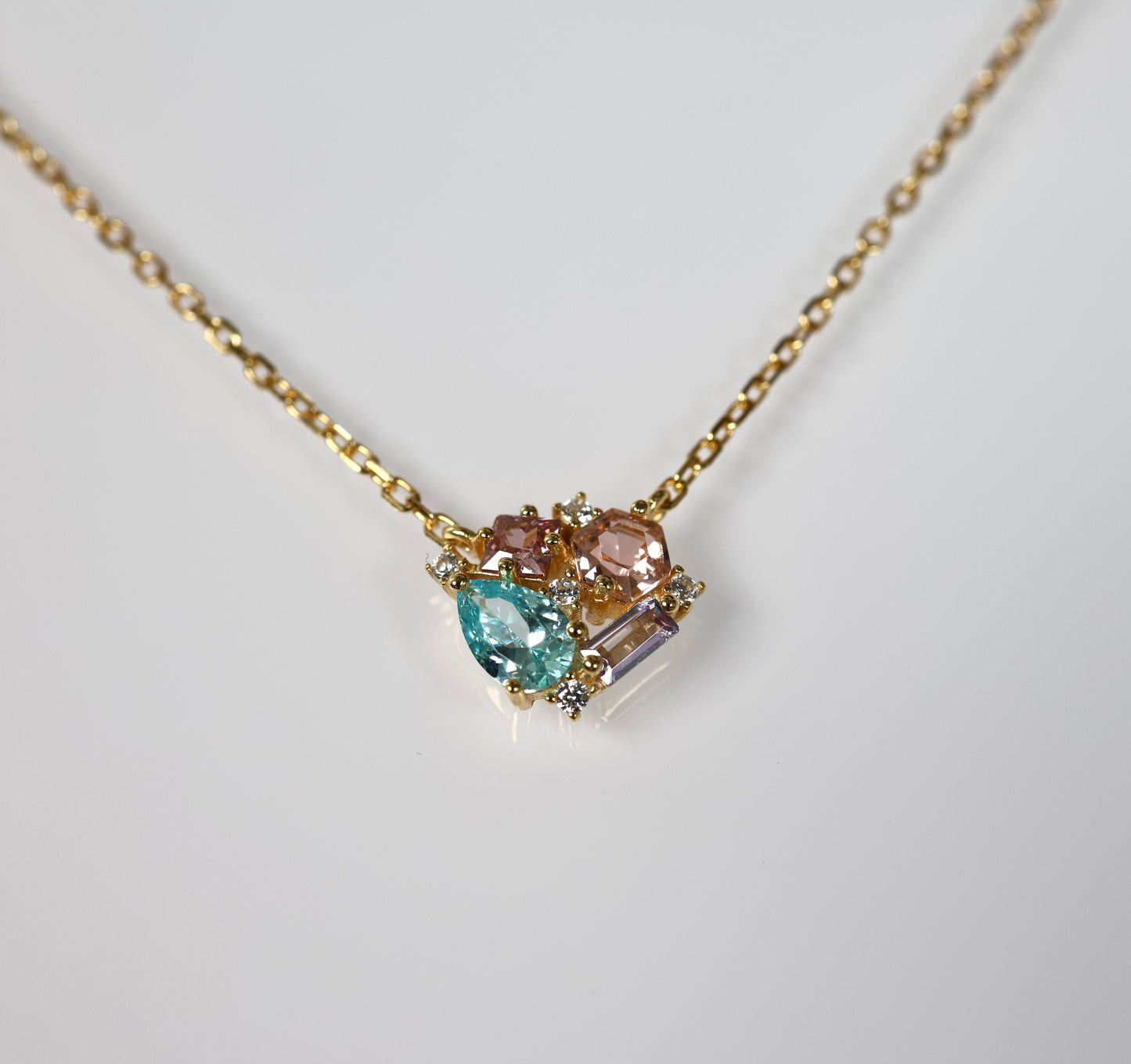 Ocean Spell - Kette 925 Silber Vergoldet