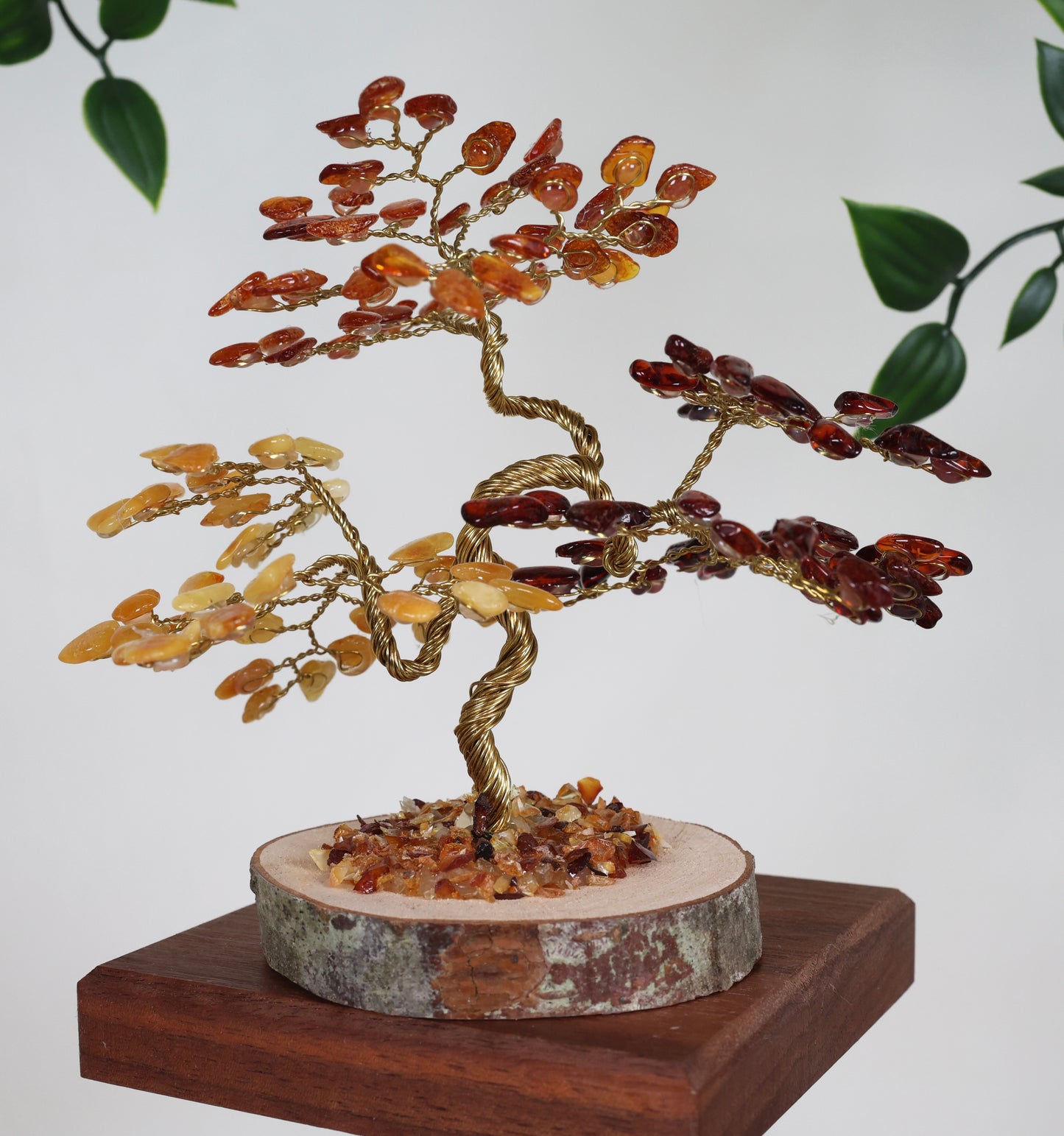 Bunter Bernstein Baum Nr.53B2