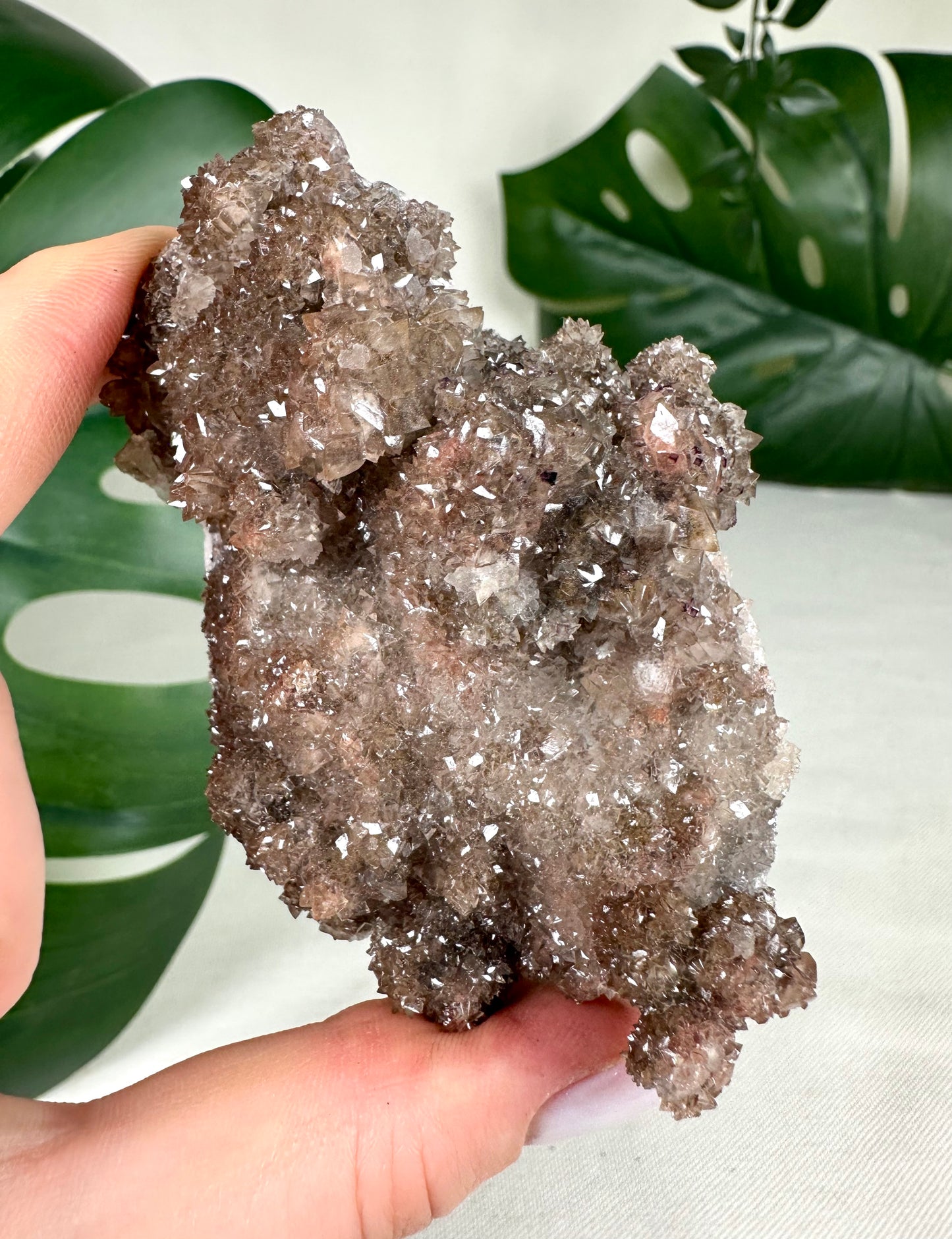 Calcita sobre Goethita n.º 33CT