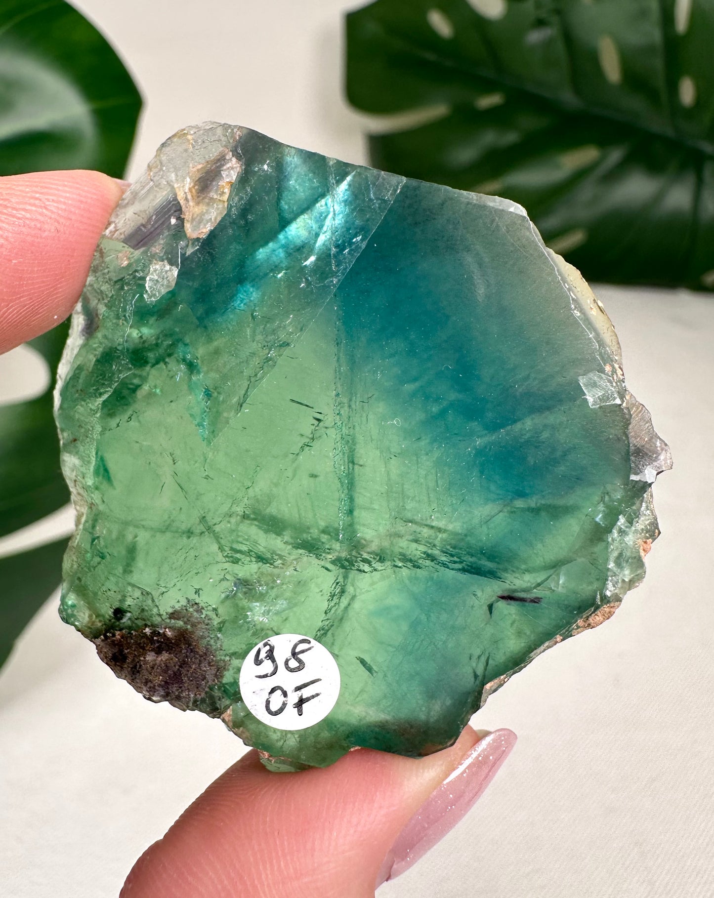 Losa de fluorita Okoruso n.º 98OF