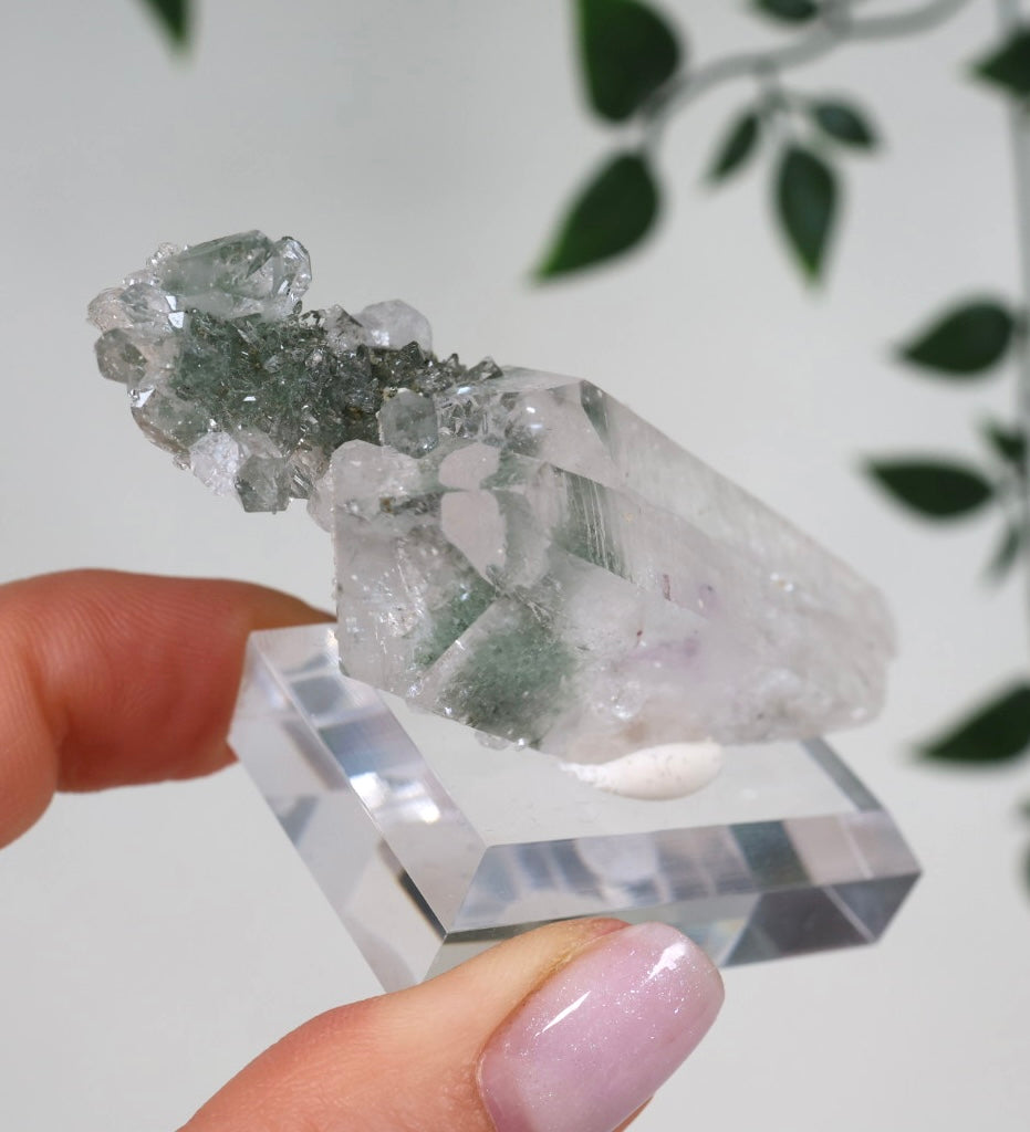 Goboboseb Quarz x Analcim x Epidot Nr.495GE
