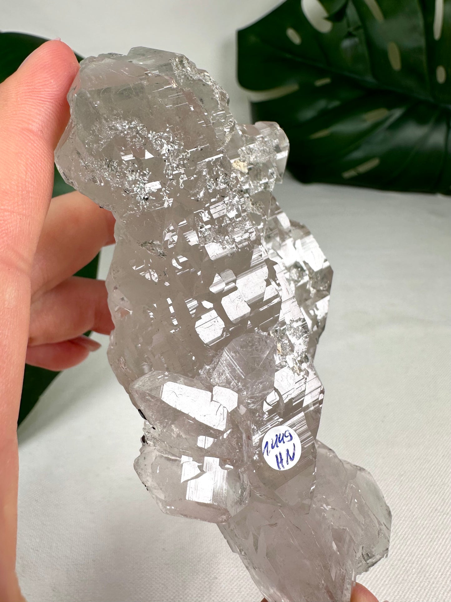Himalaya Quarz 'Nirvana' mit Anatas Nr.1449HQ
