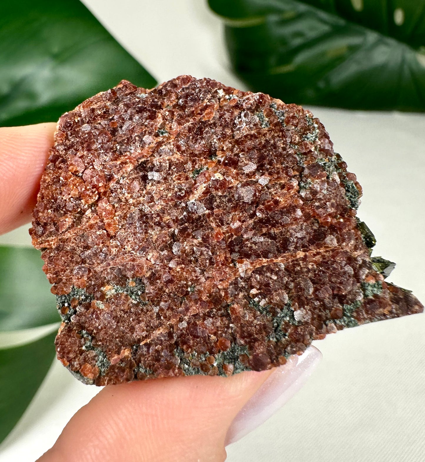 Epidot x Spessartin Granat Nr.28EG