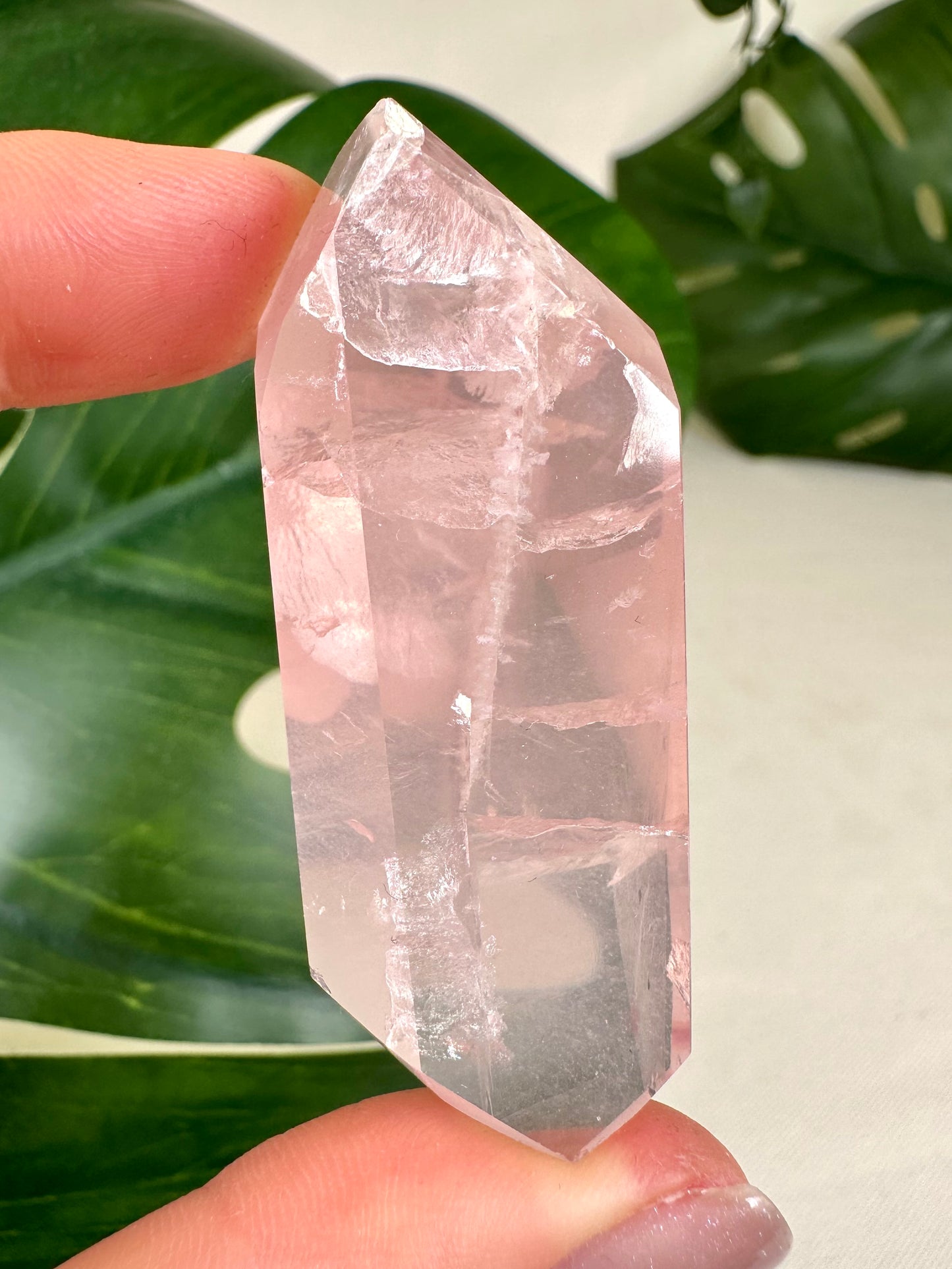 Rosenquarz mit Pyrit Nr.26RP