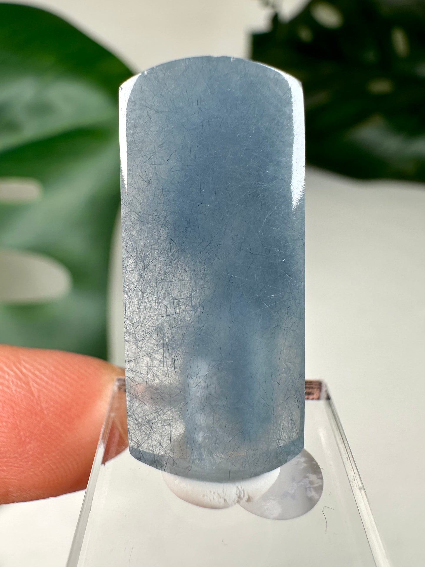 Blauer Amphibolquarz Nr.73BA