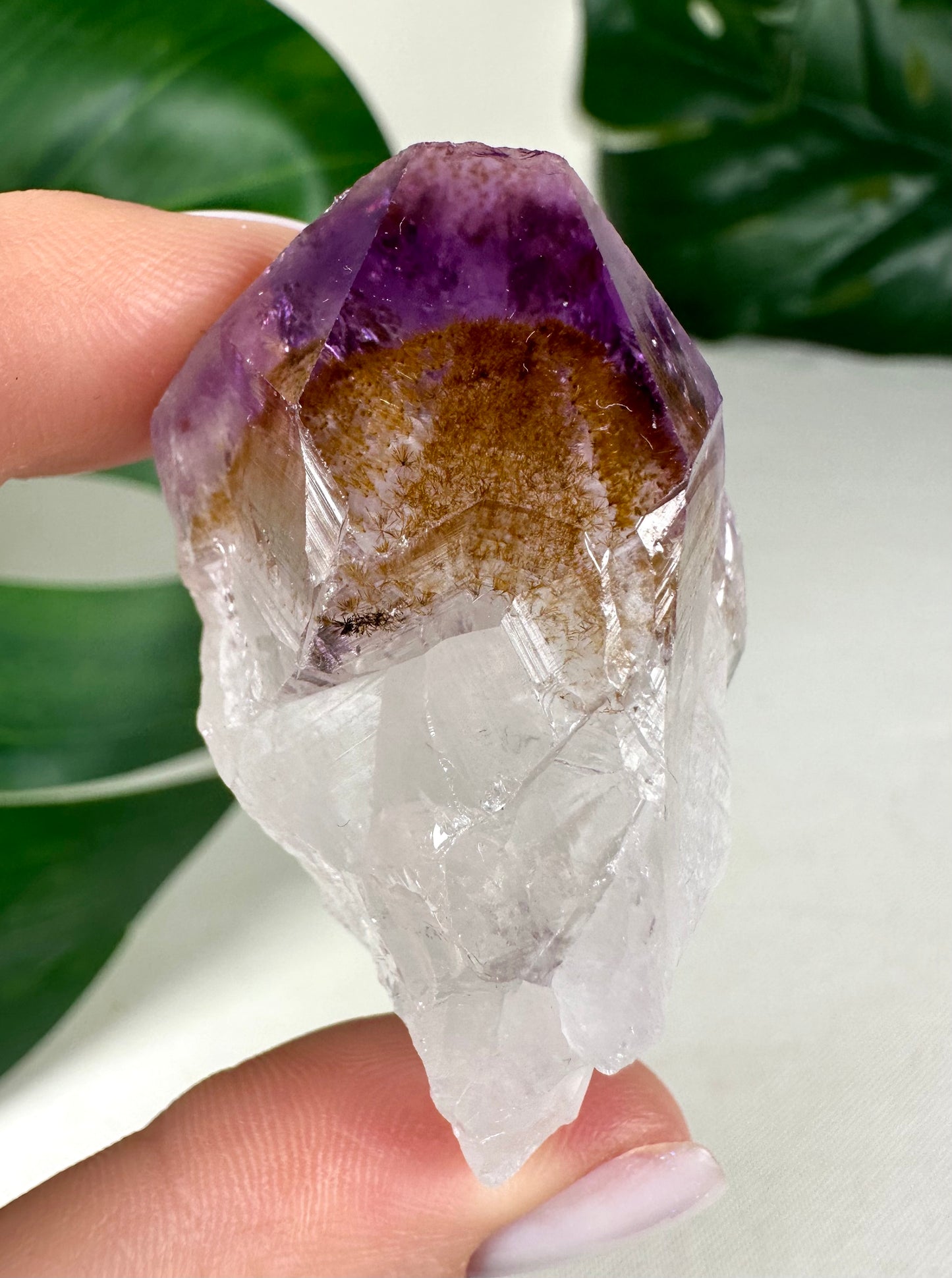 Amethyst x Goethit Zepter Nr.31AG