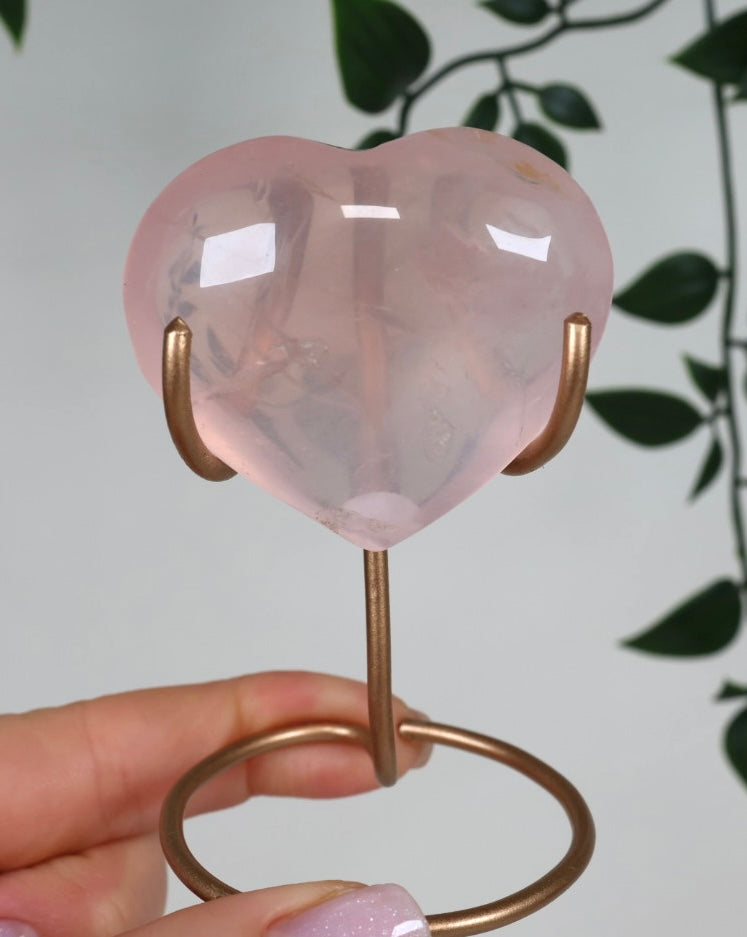 Rosenquarz Herz Nr.45RH