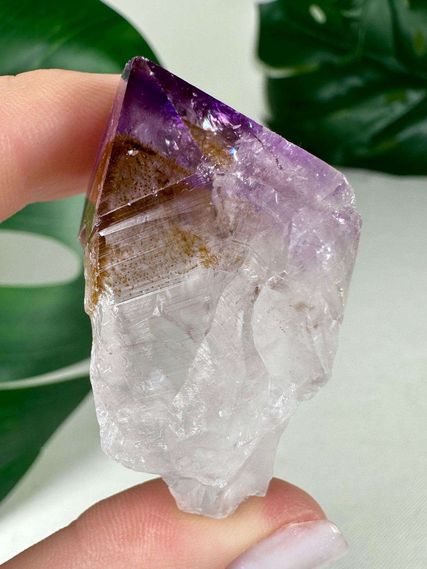 Amethyst x Goethit Zepter Nr.31AG