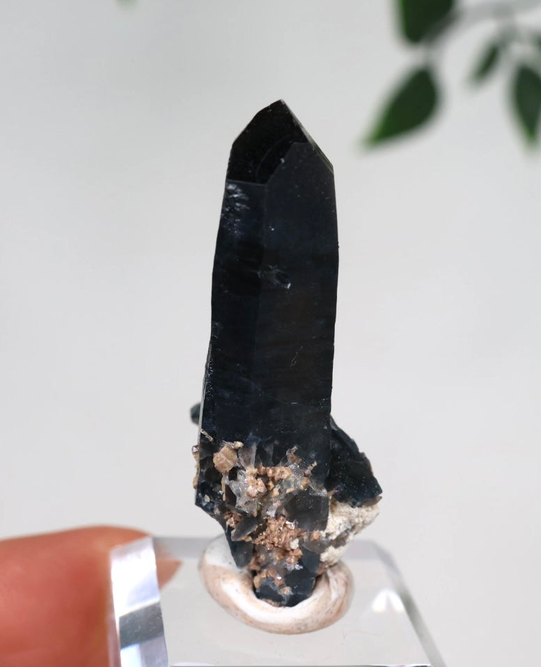 Malawi Quarz mit Riebeckit Nr.62MQ
