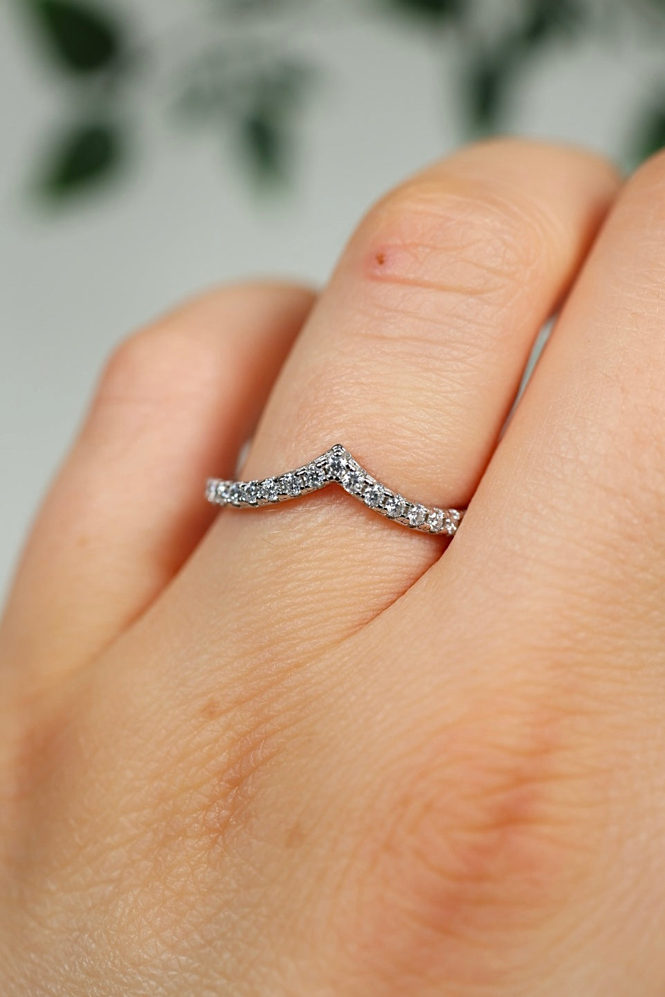 Orya Moissanit Ring Silber