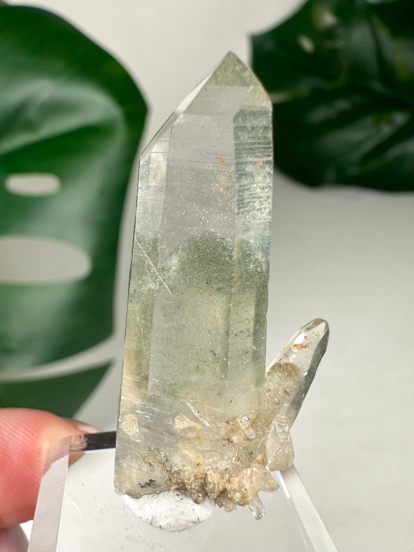 Himalaya Quarz mit Chlorit Nr.21HS