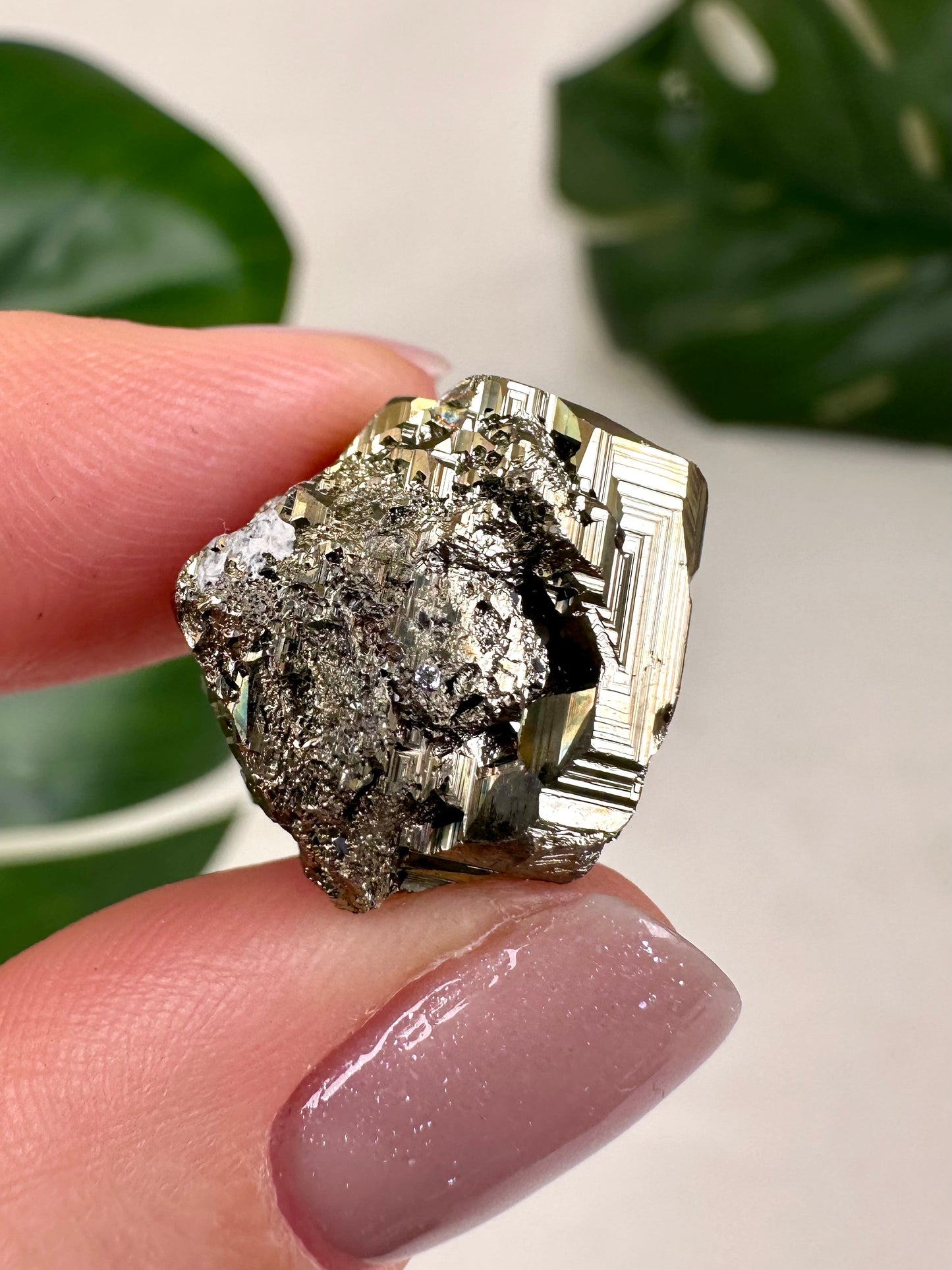 Iridescent Pyrite No. 10P1