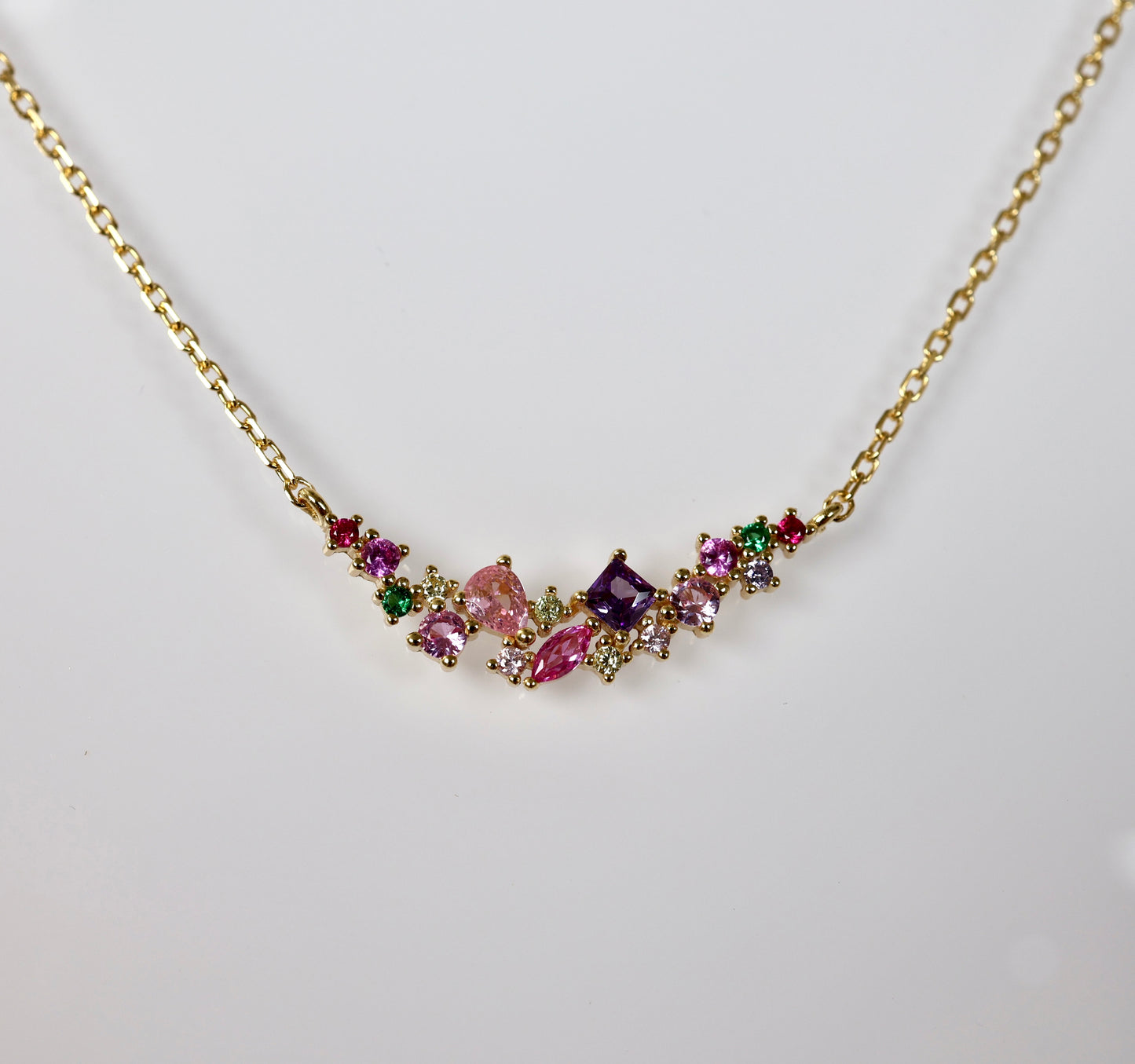 Garden Muse - Kette 925 Silber Vergoldet