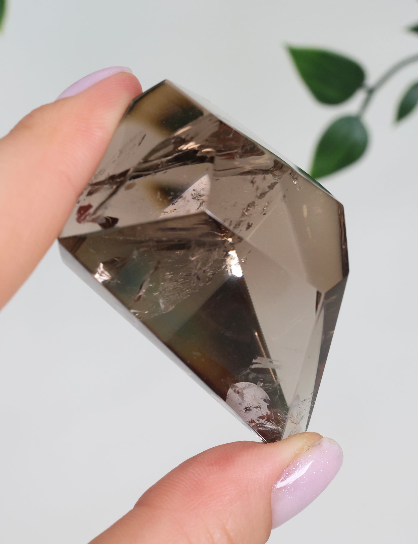 Rauchquarz mit Phantomen Nr.29RF