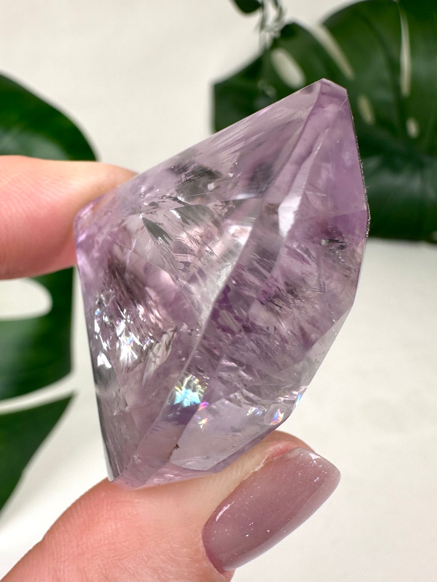 Diamante amatista fantasma n.° 80AD