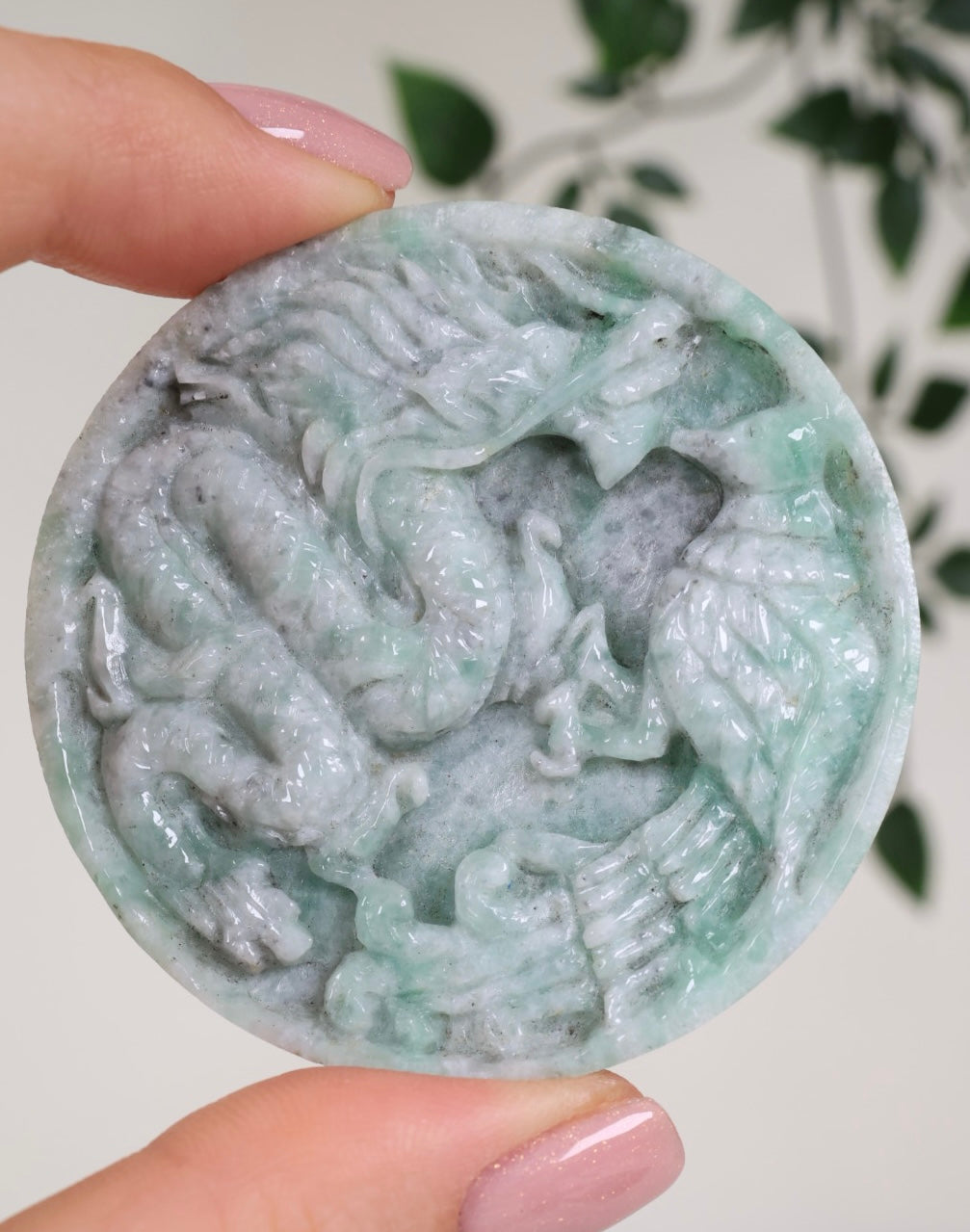 Natürliche Jade Carving Nr.215JC