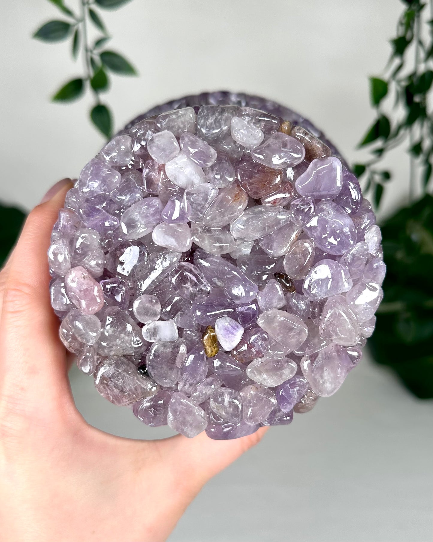 Amethyst Blumentopf Nr.55AB