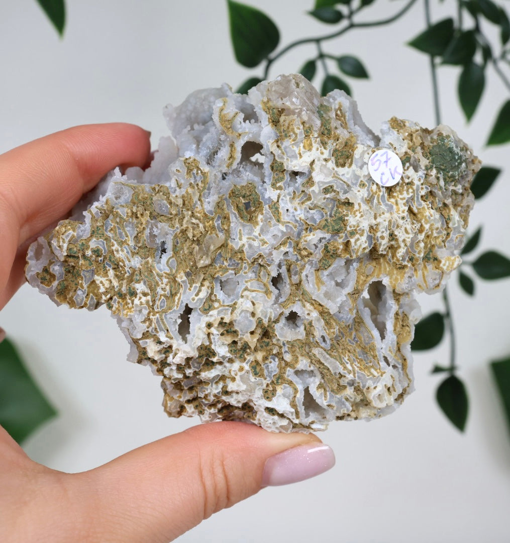 Blauer Chalcedon x Okenit Nr.57CK