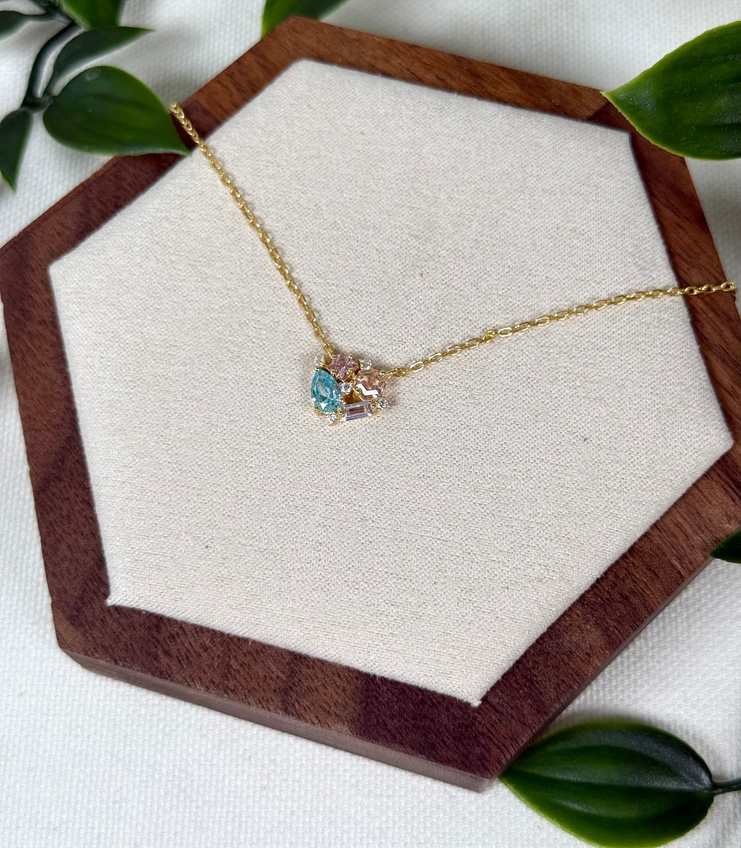 Ocean Spell - Kette 925 Silber Vergoldet