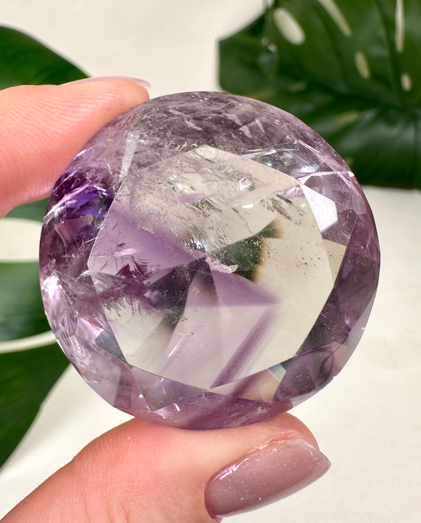Diamante Amatista Fantasma N.° 67AD