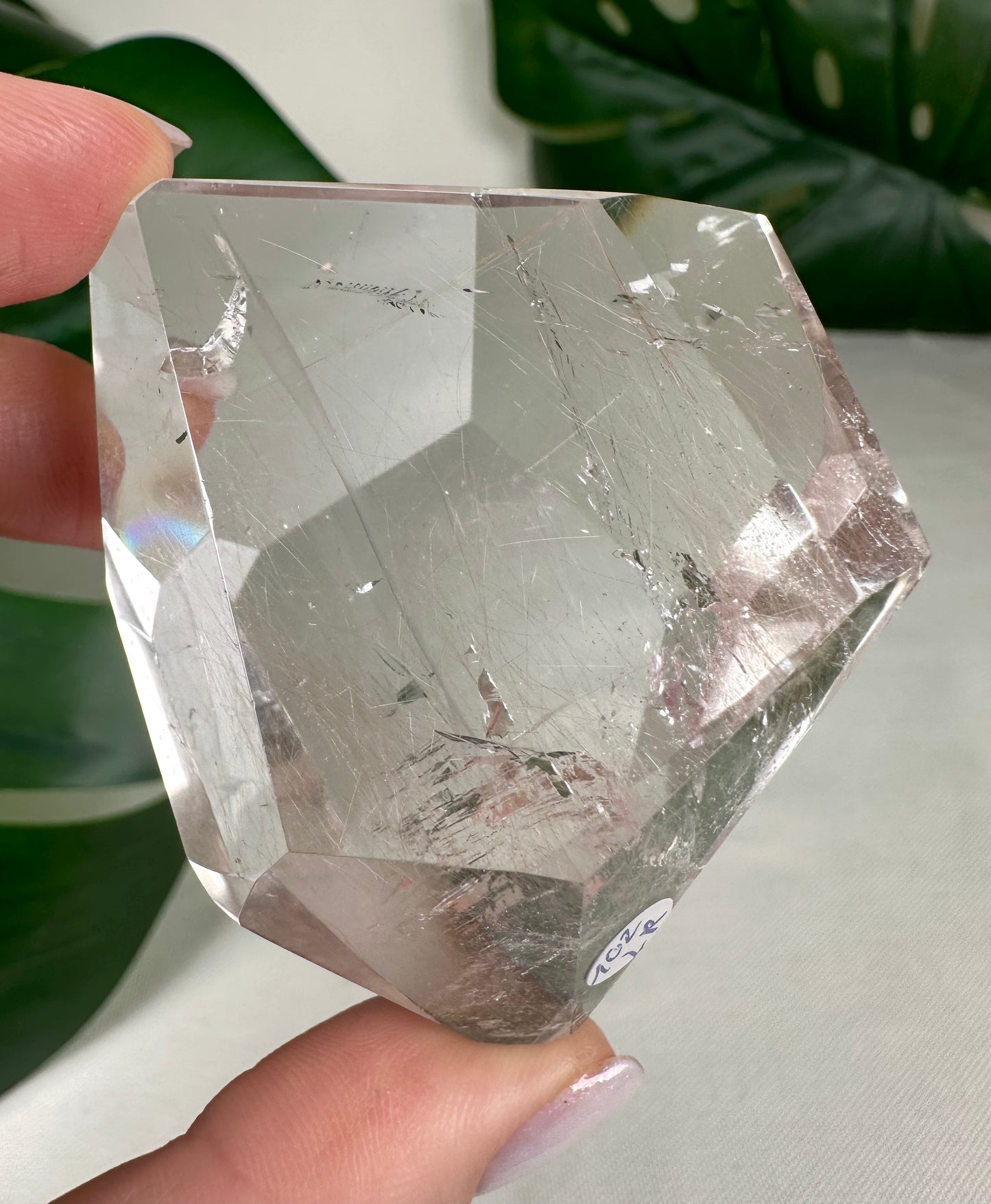 Lemurian Quartz with Rutile No.102LR