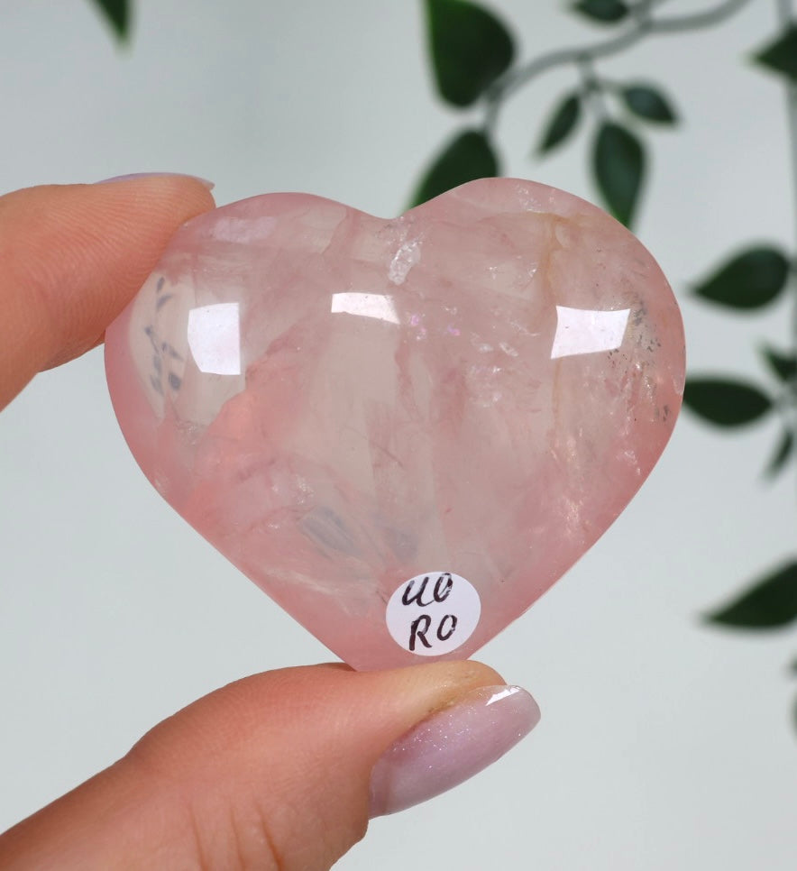 Rosenquarz Herz Nr.40RO