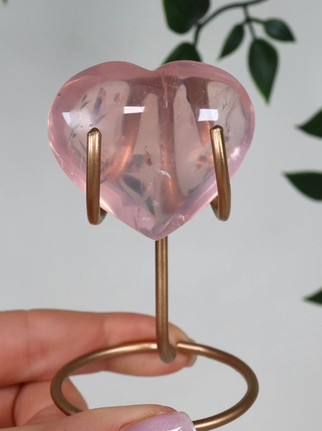 Rosenquarz Herz Nr.36RO