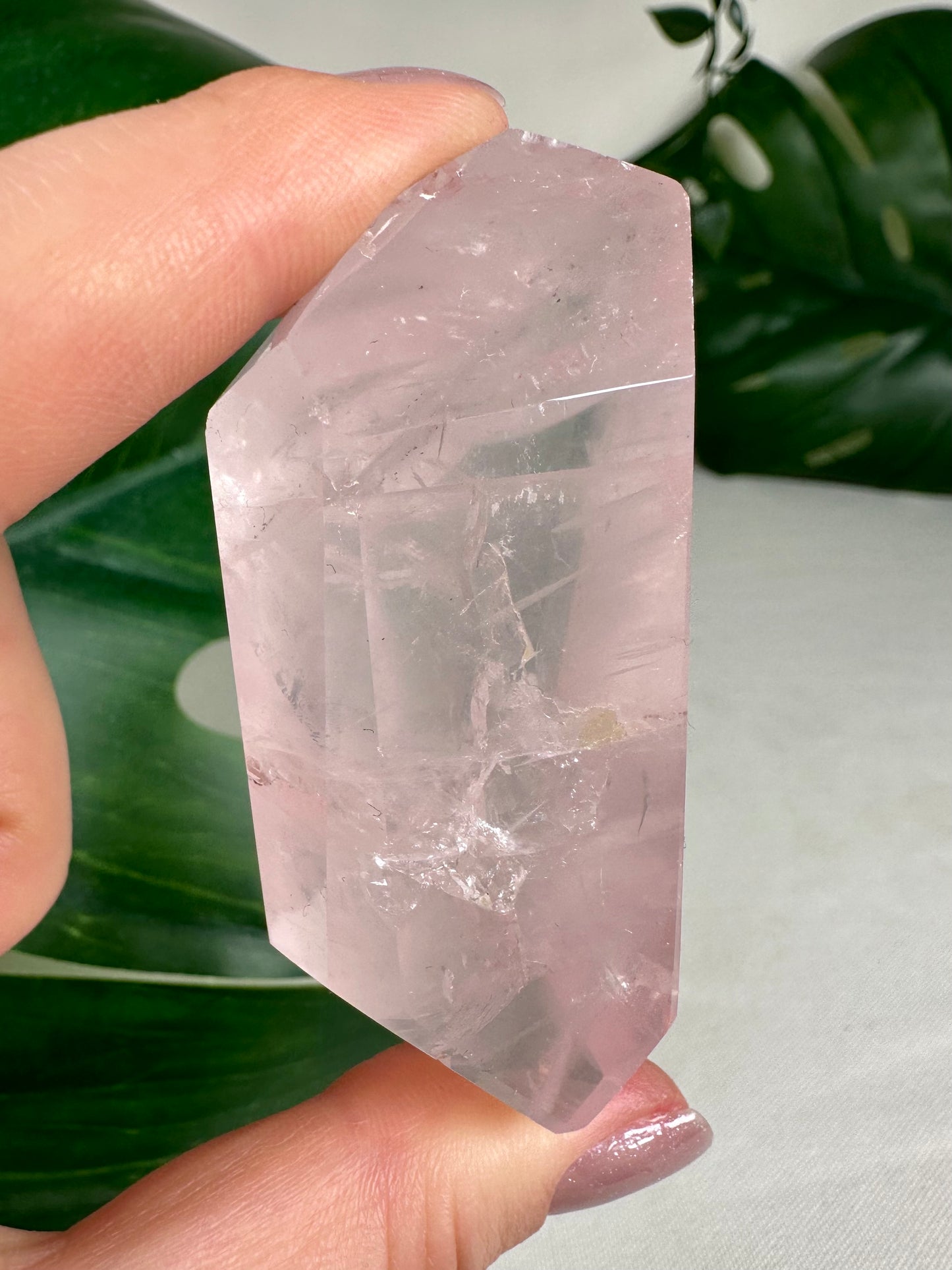 Rosenquarz mit Pyrit Nr.40RP