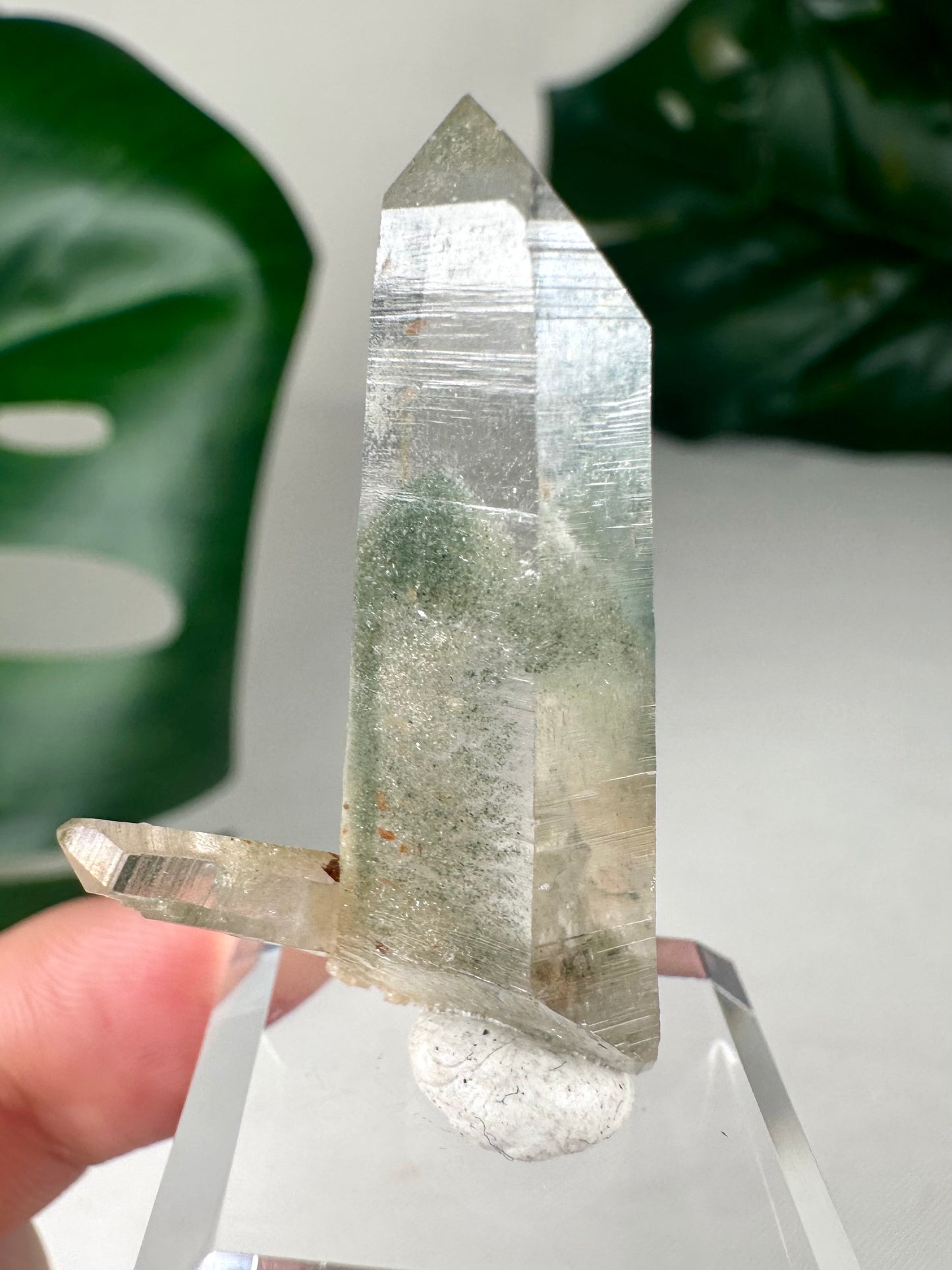 Himalaya Quarz mit Chlorit Nr.21HS
