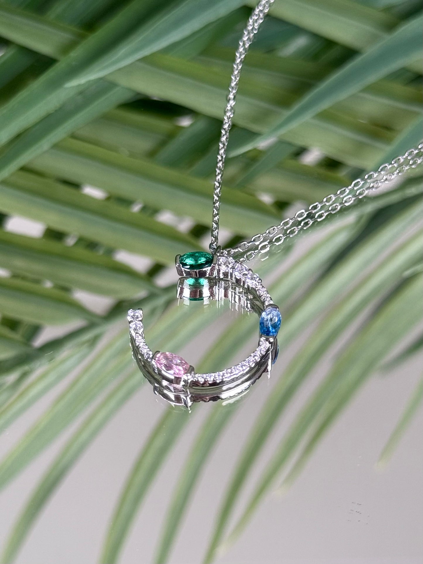 Moonbloom - Kette 925 Silber