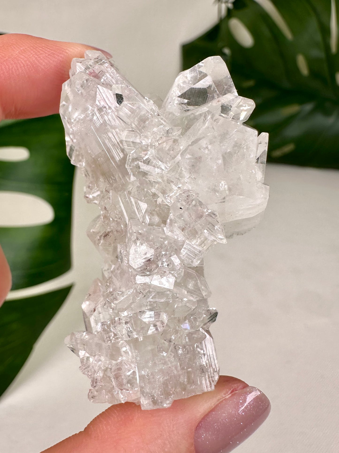 Apophyllite with Stilbite Stalactite HQ No.101AZ