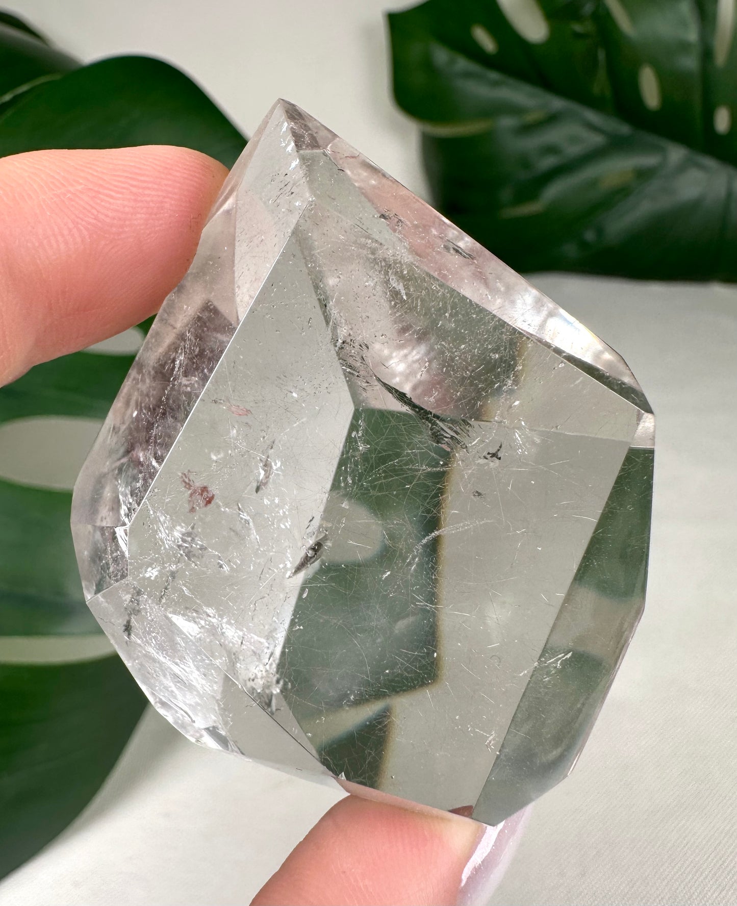 Lemurian Quartz with Rutile No.69LR