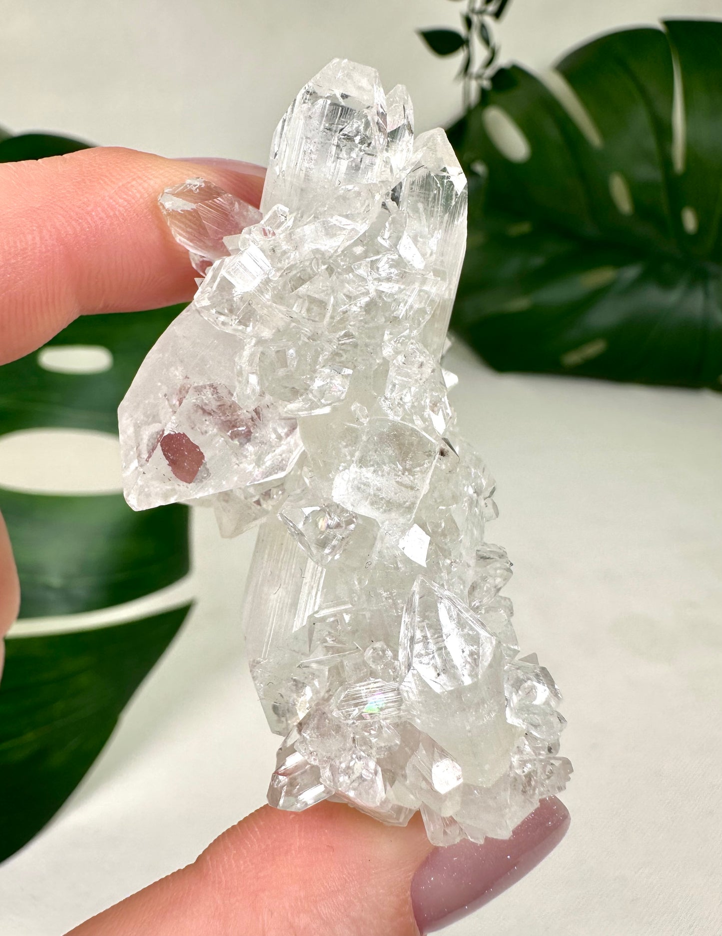 Apophyllite with Stilbite Stalactite HQ No.101AZ