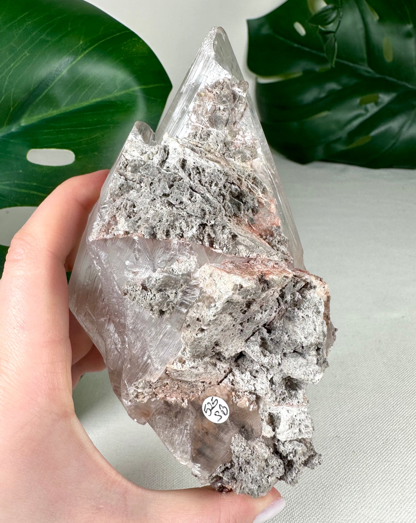 Naica Selenit mit beweglichen Blasen Nr.525NS