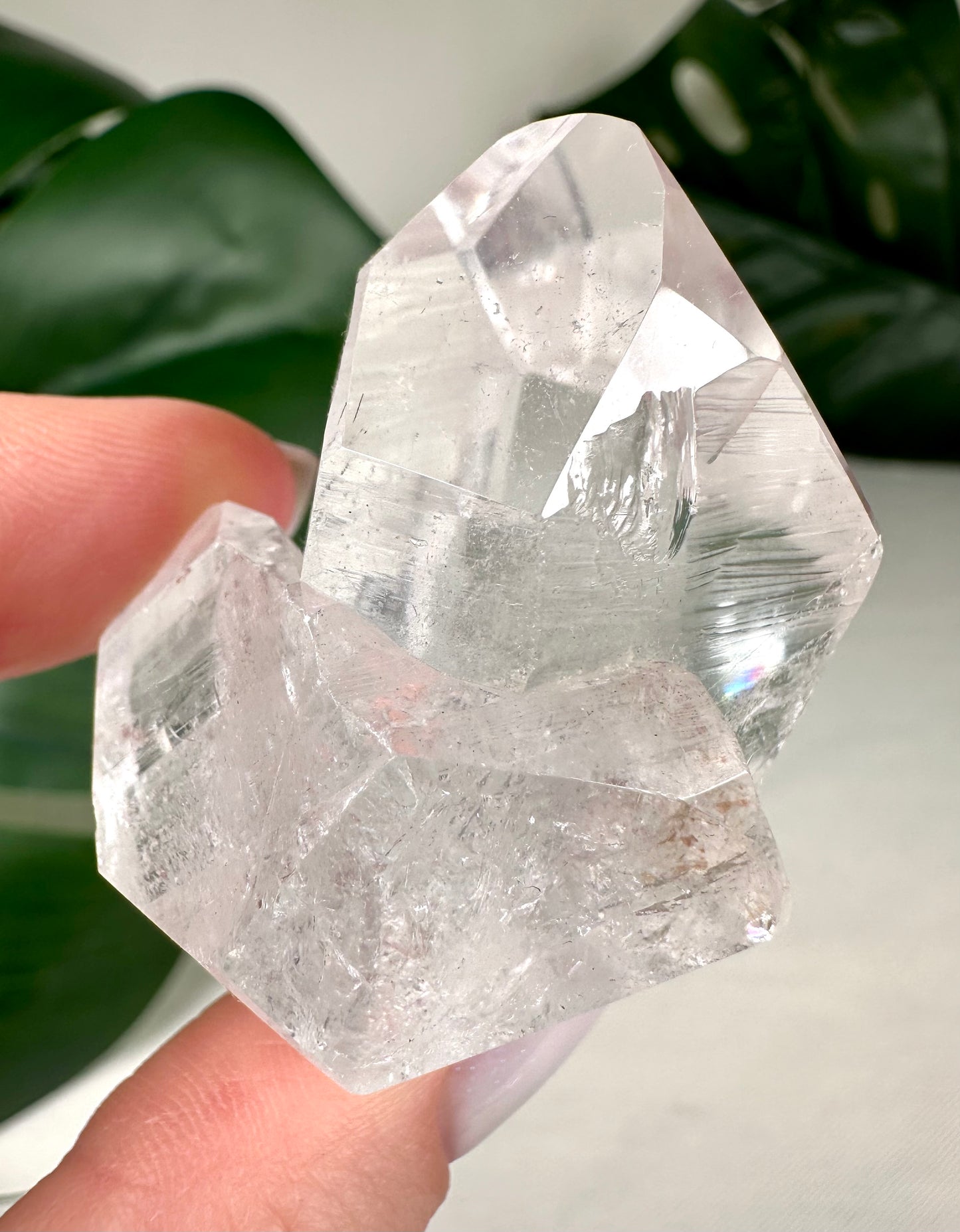Semi-polished Lemurian Quartz No.37LQ