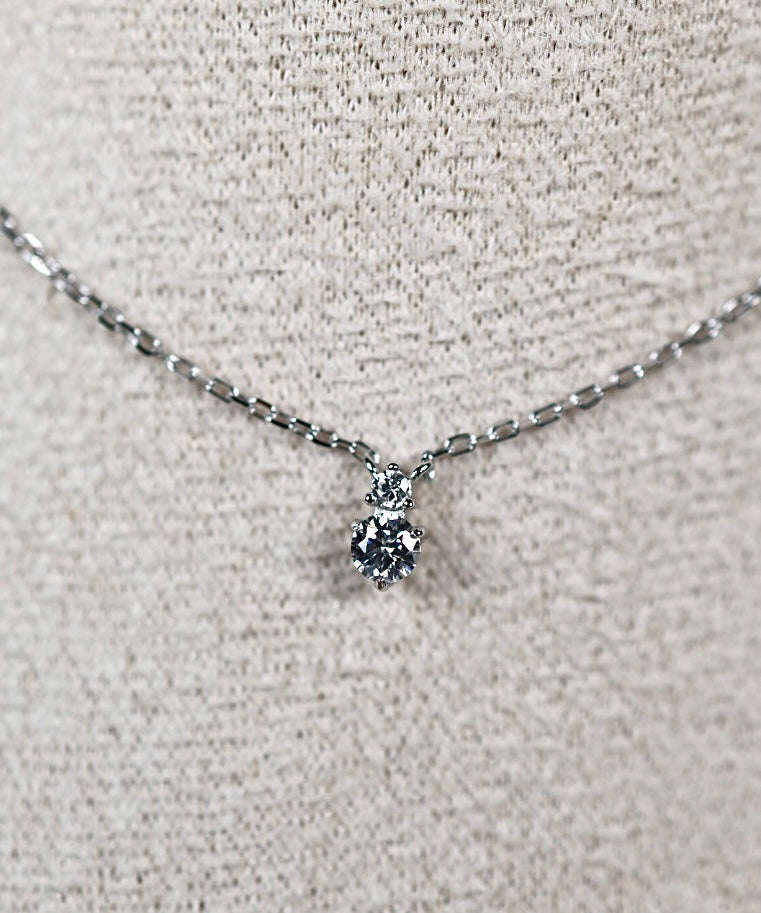 Lume Moissanit Kette Silber