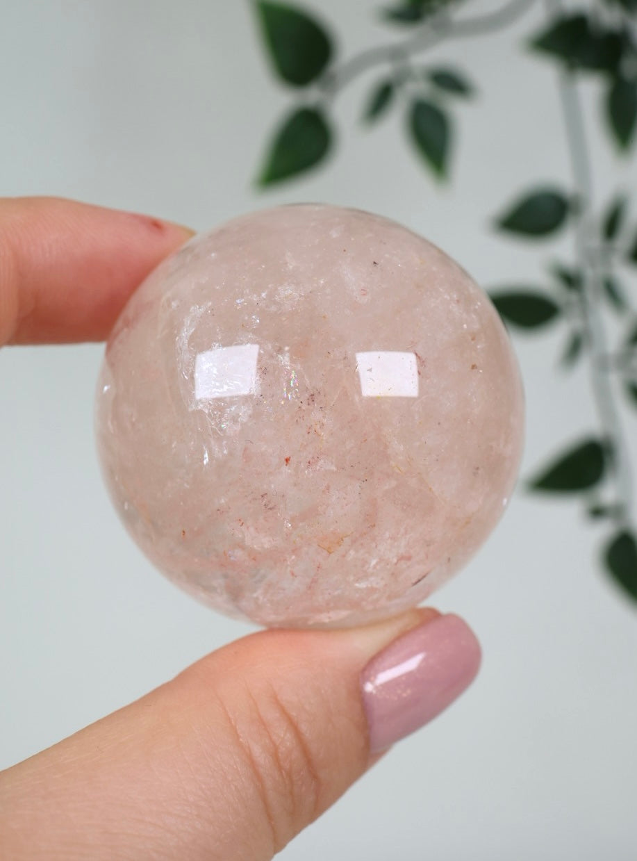 Pink Quarz Kugel Nr.76PQ