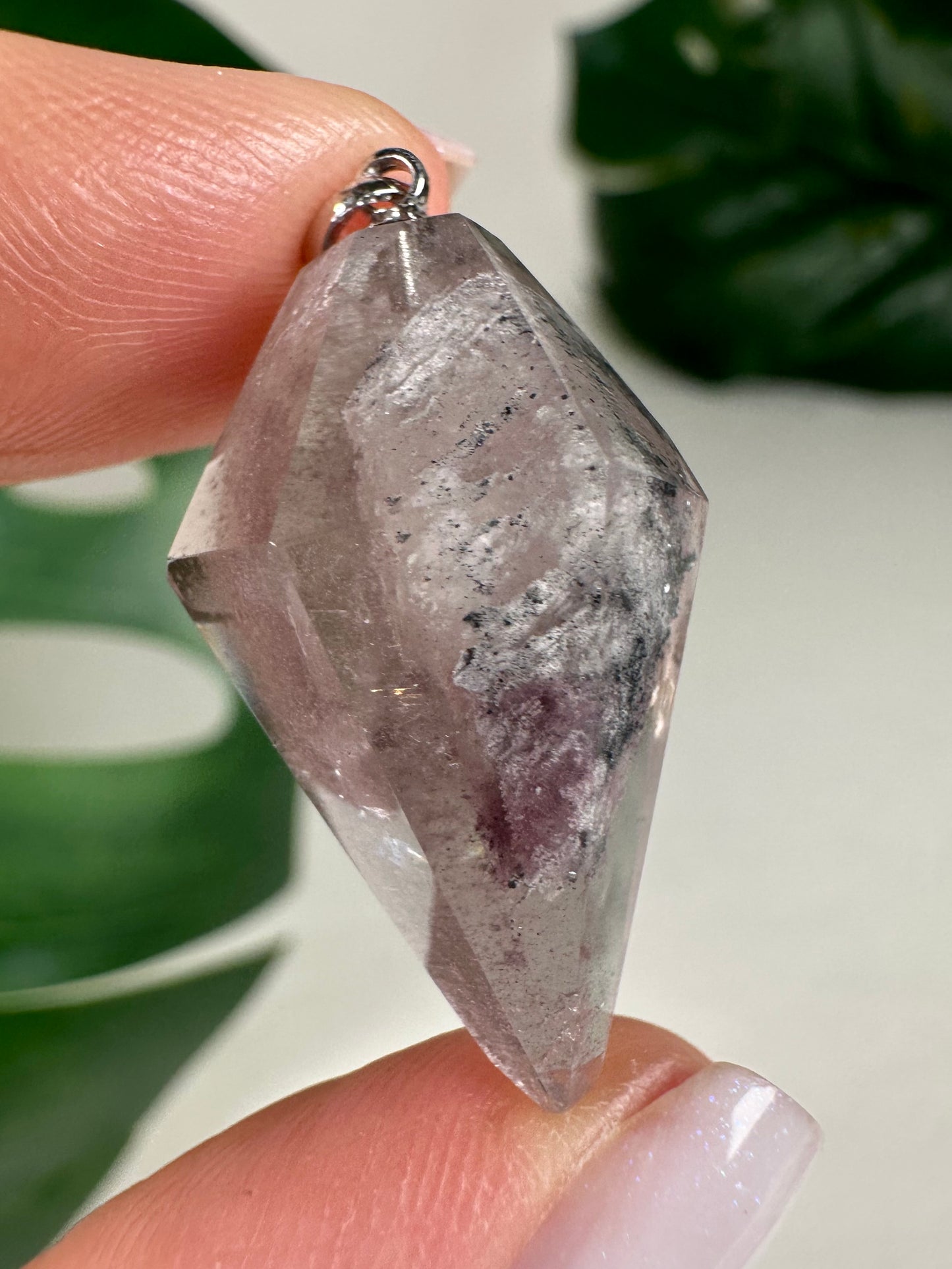 Pink Lithium Anhänger Nr.44P3