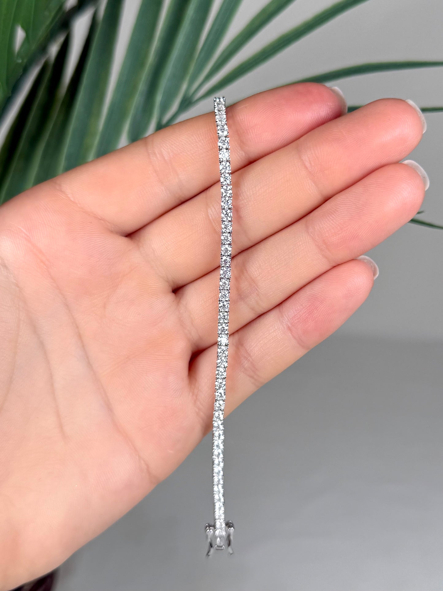 Moissanit Armband 2,5mm - 3,66ct.