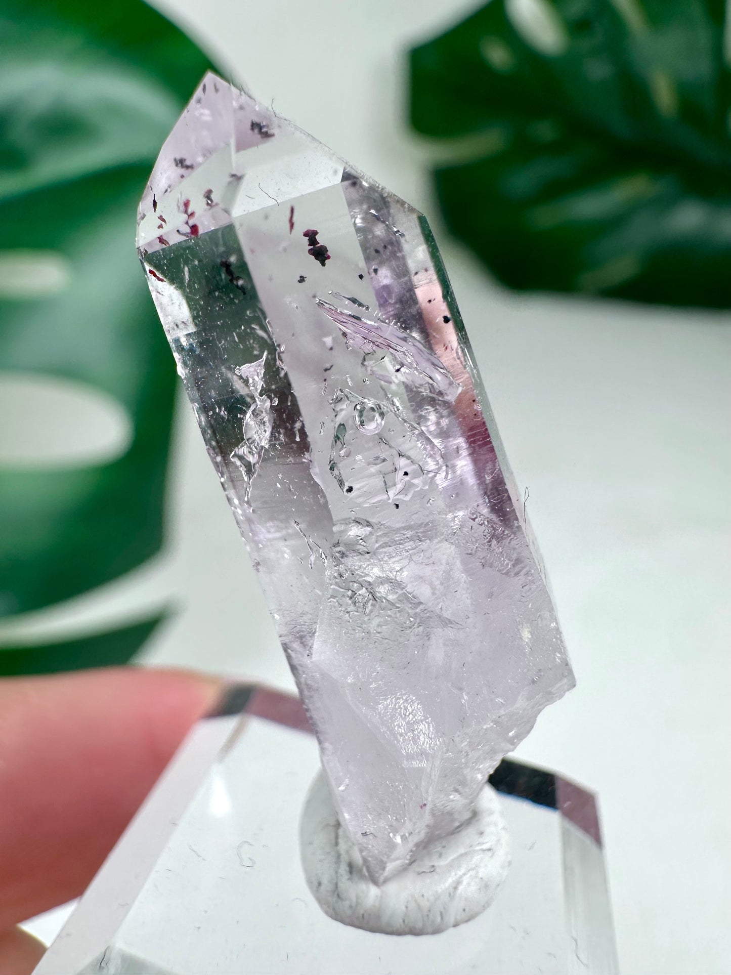 Goboboseb Quarz mit beweglicher Blase Nr.61GE