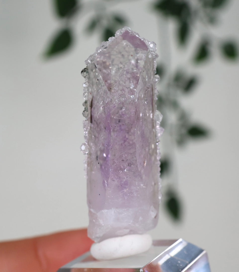 Goboboseb Quarz x Analcim x Amethyst Nr.290GA