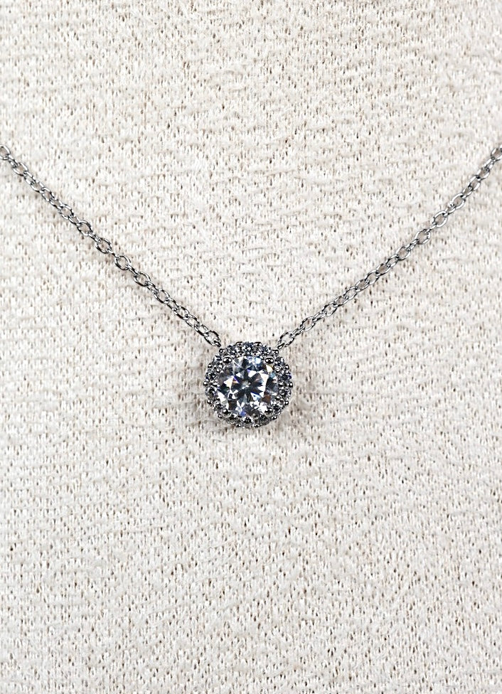 Selene Moissanit Kette S Silber