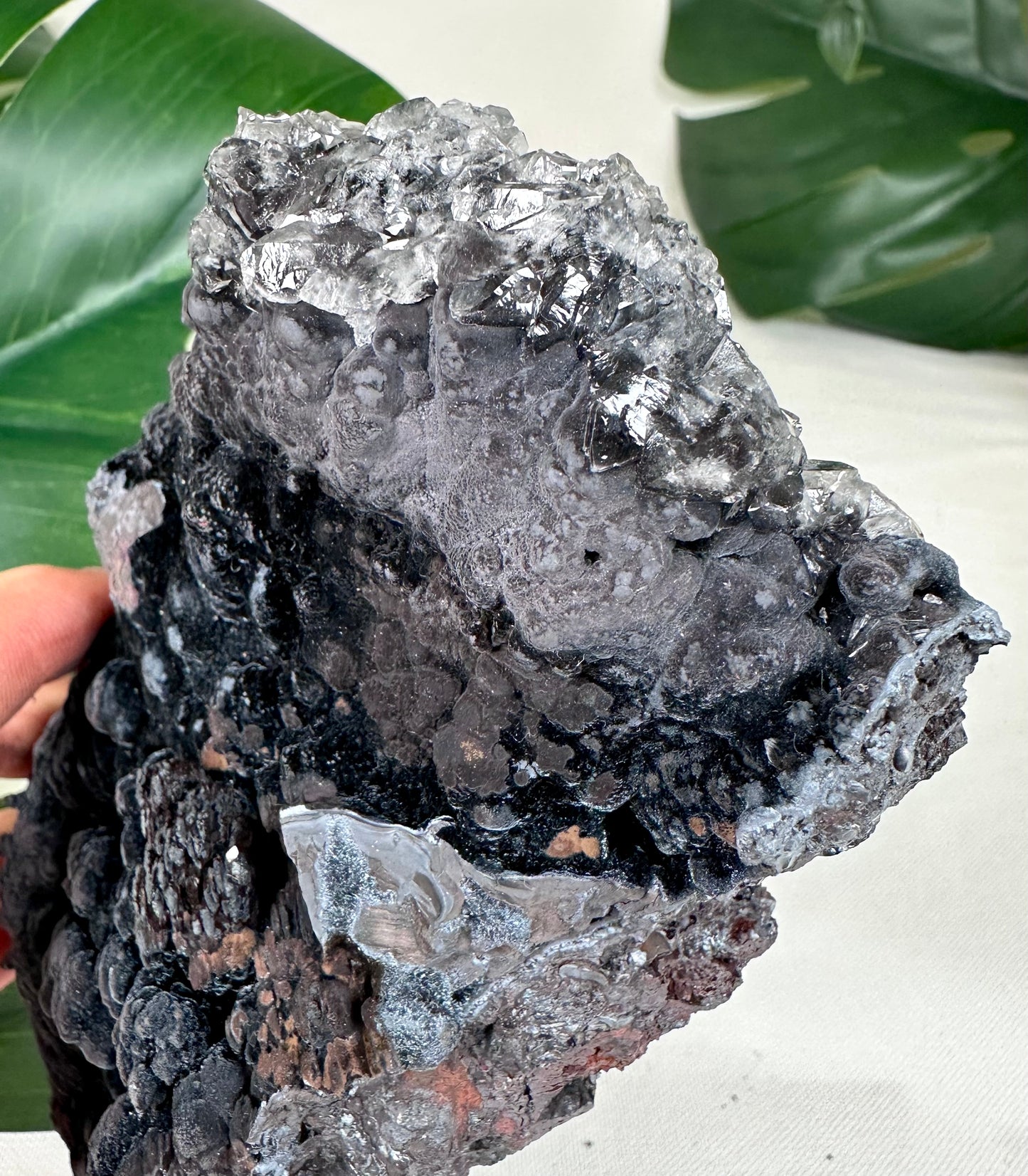 Pyrolusit mit Hemimorphit Nr.295PR