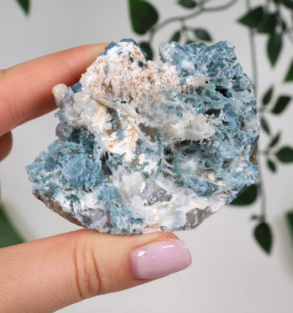 Blauer Chalcedon x Okenit Nr.37CO