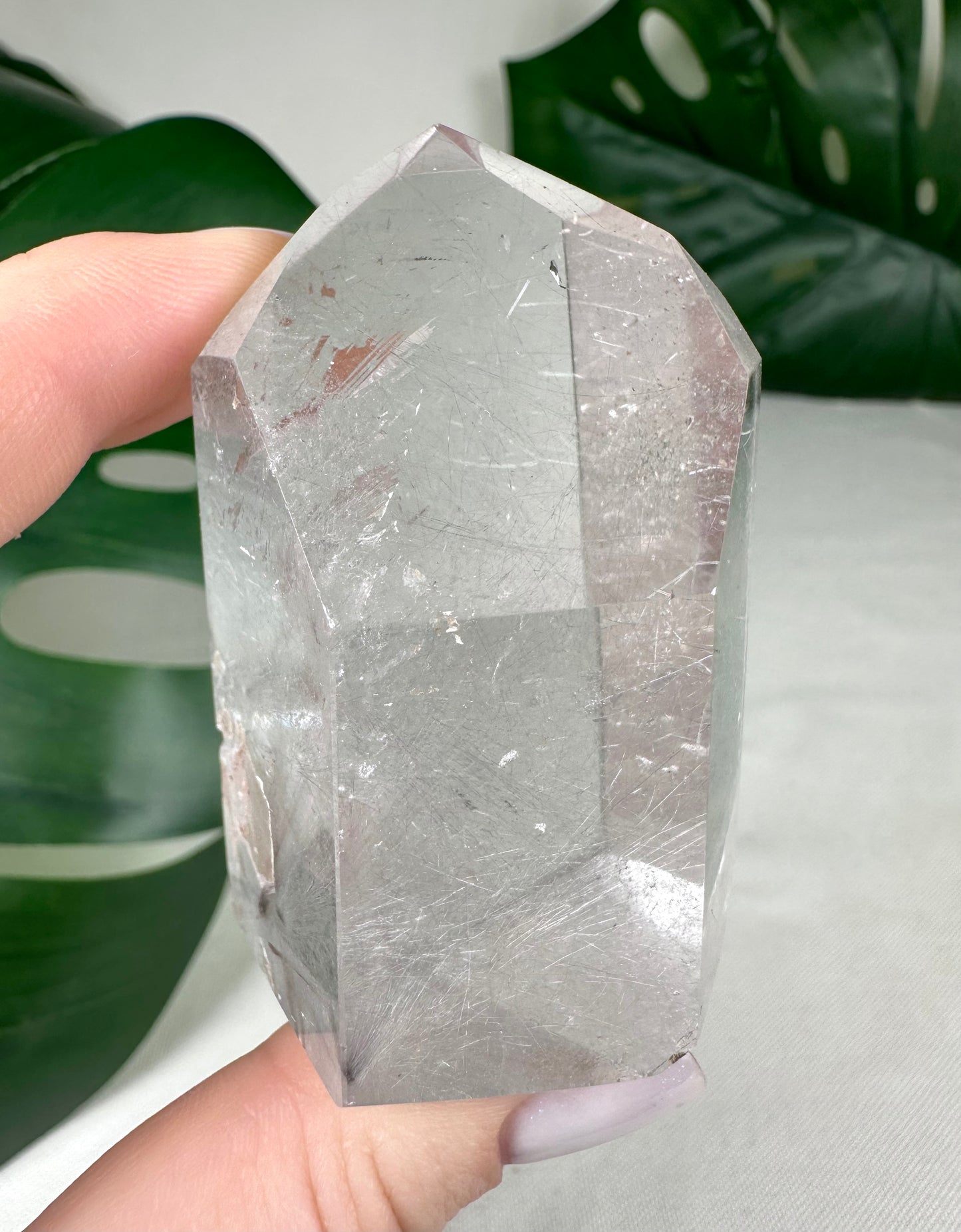Rutilquarz mit Quarz in Quarz Nr.104QR