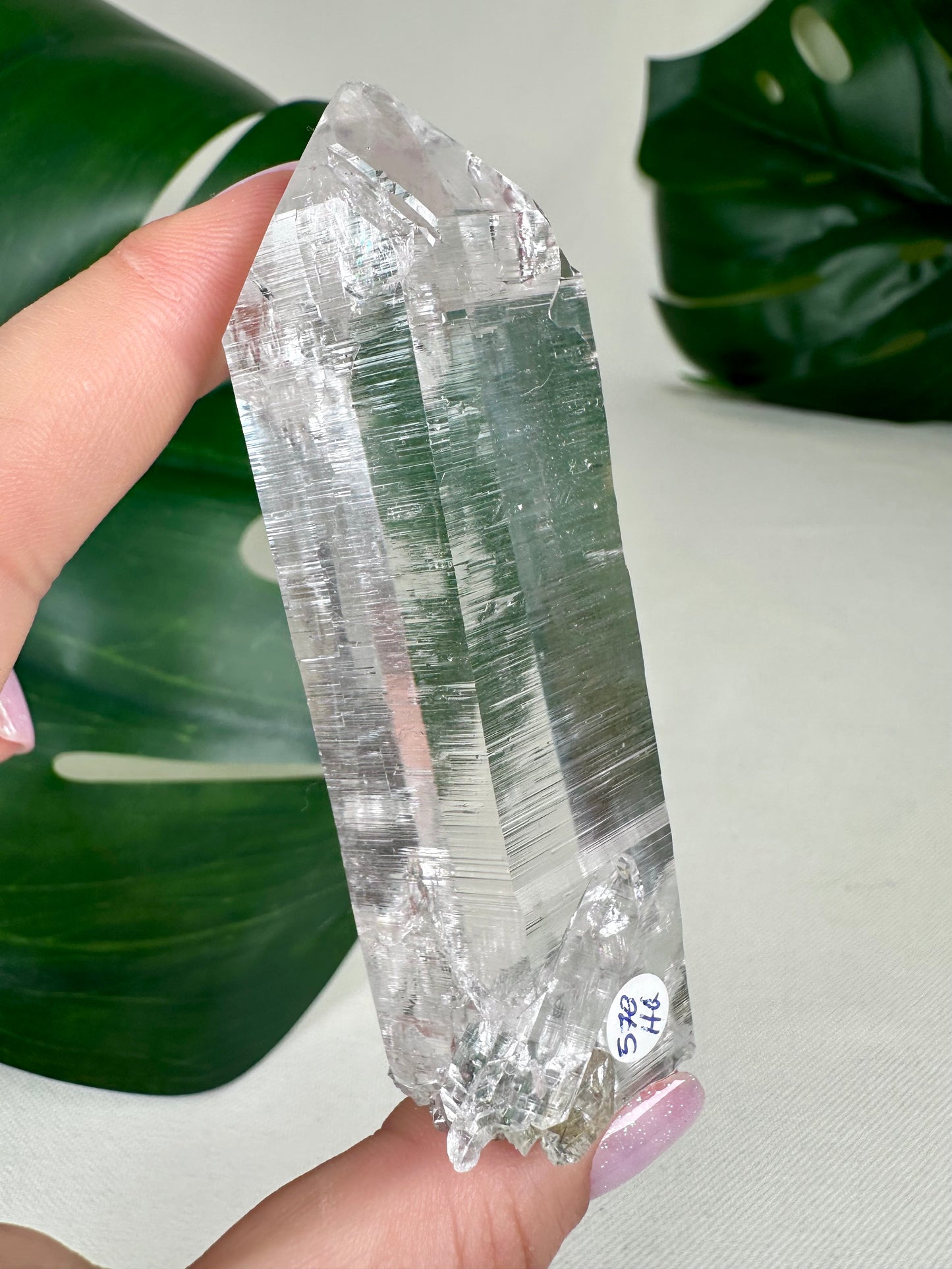 Himalaya Quarz mit Chlorit HQ Nr.570HQ