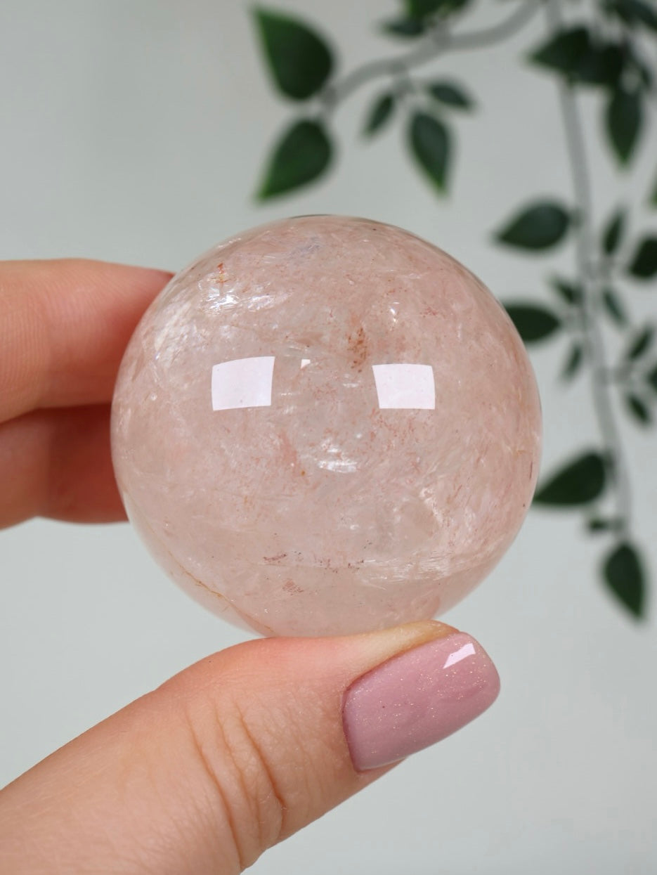 Pink Quarz Kugel Nr.76PQ