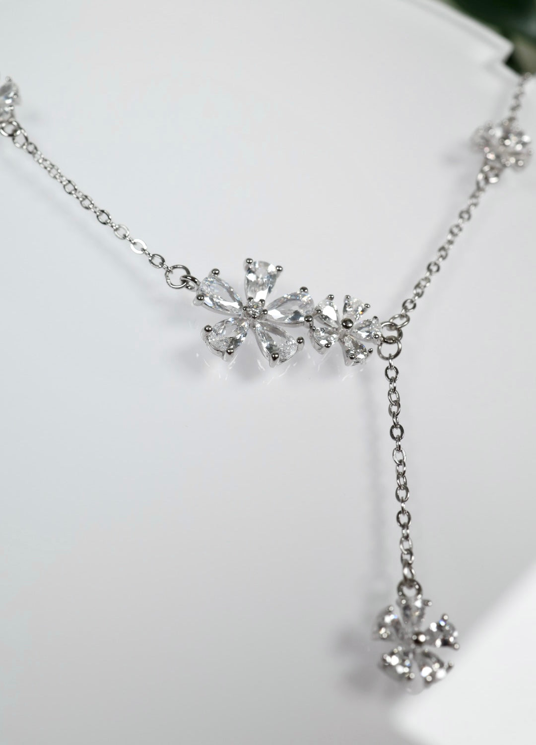 Florae Kette Silber