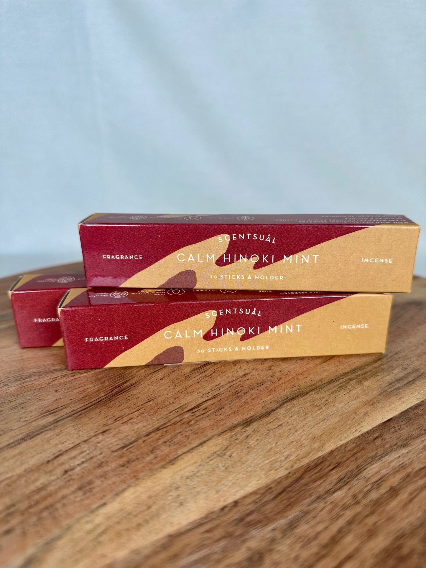Räucherstäbchen Scentsual Calm Hinoki Mint