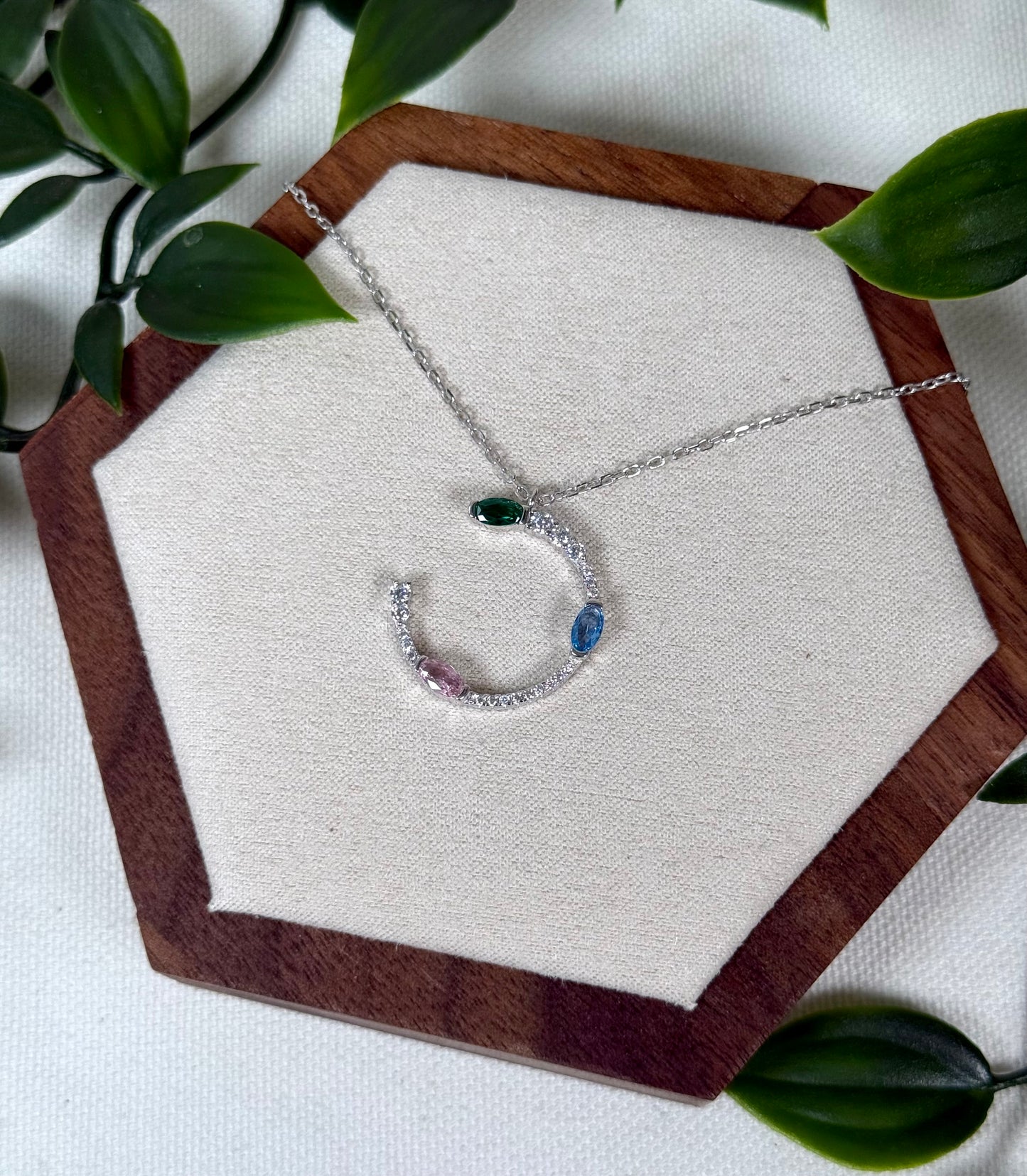 Moonbloom - Kette 925 Silber
